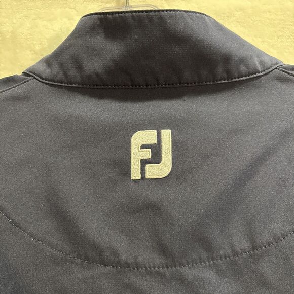 FootJoy Pullover Vest Men's Extra Large Navy Blue Golf Windbreaker Sleeveless XL - Picture 10 of 14